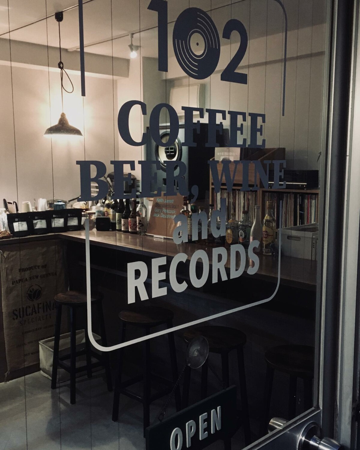 レコードカフェ おすすめのカフェ バー 外観
