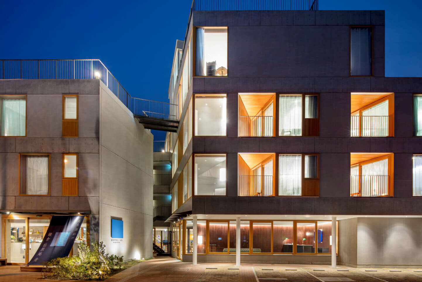 鎌倉 お洒落なホテル HOTEL AO KAMAKURA 外観