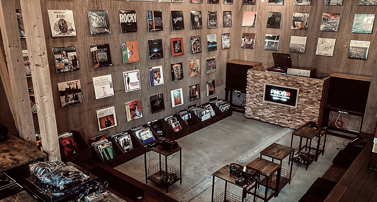 PHONO KAMAKURA 店舗内