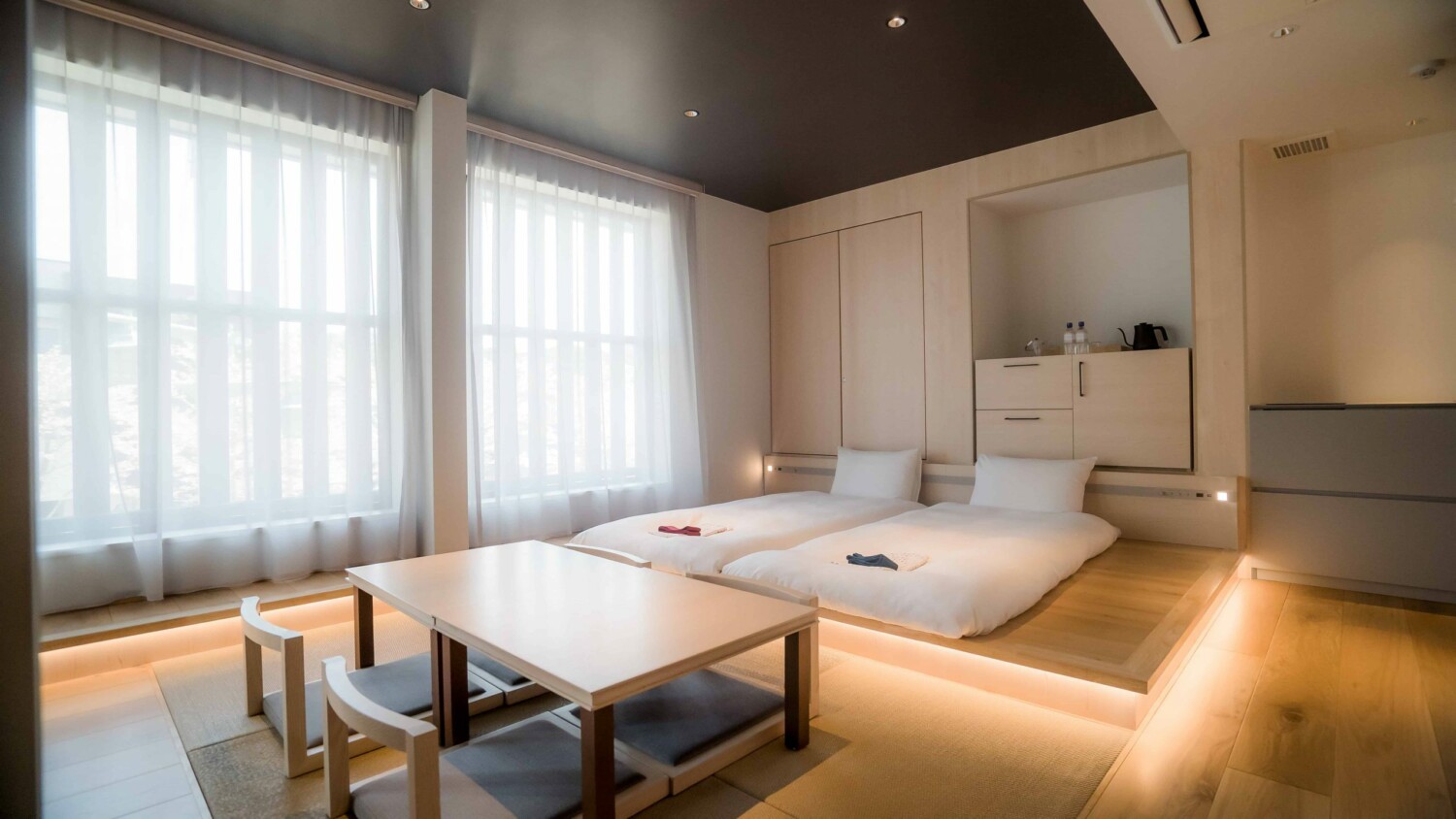 鎌倉 お洒落なホテル 源ホテル 鎌倉(GEN HOTEL KAMAKURA) 室内 ベット 部屋